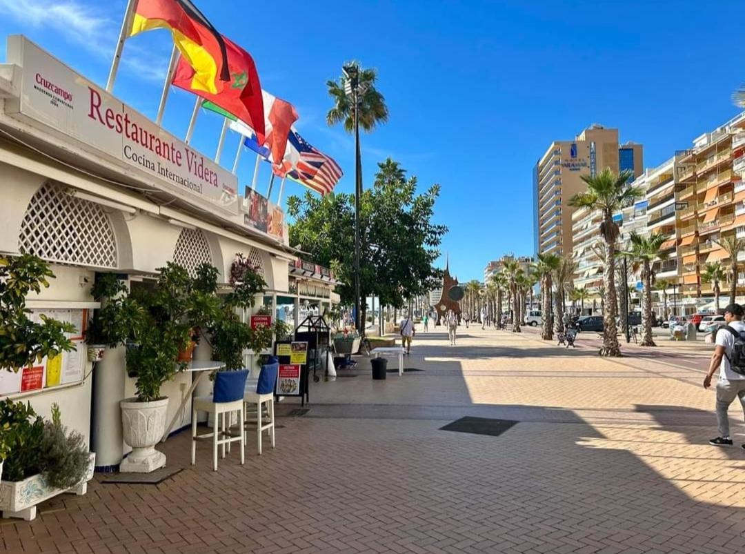 Luxury Beachfront Apartment With Pool, Sauna, Fitness And Gym In Province Malaga, Andalusia ميخاس المظهر الخارجي الصورة
